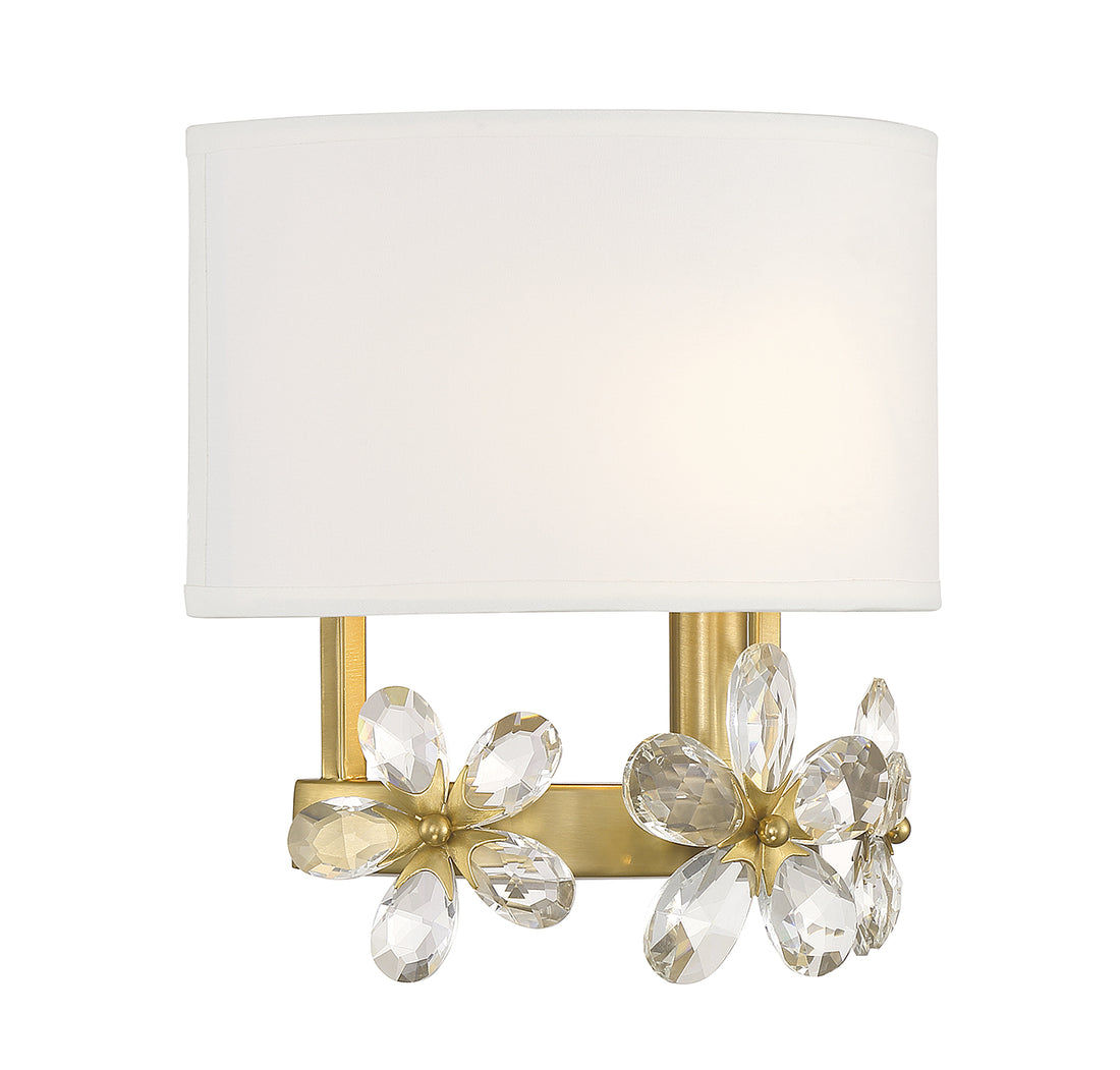 SAVOY HOUSE, DAHLIA SCONCE, WALL SCONCES