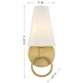 SAVOY HOUSE, WILKES SCONCE, WALL SCONCES