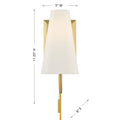 SAVOY HOUSE, WILKES SCONCE, WALL SCONCES