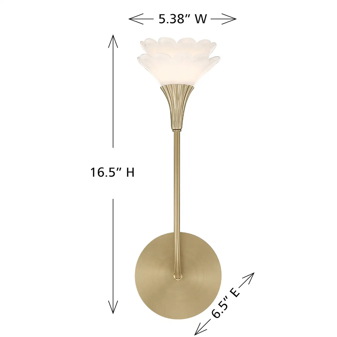 SAVOY HOUSE, FLORENA SCONCE, WALL SCONCES