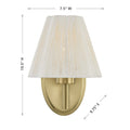 SAVOY HOUSE, ROSA SCONCE, WALL SCONCES