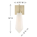 SAVOY HOUSE, LELAND SCONCE, WALL SCONCES