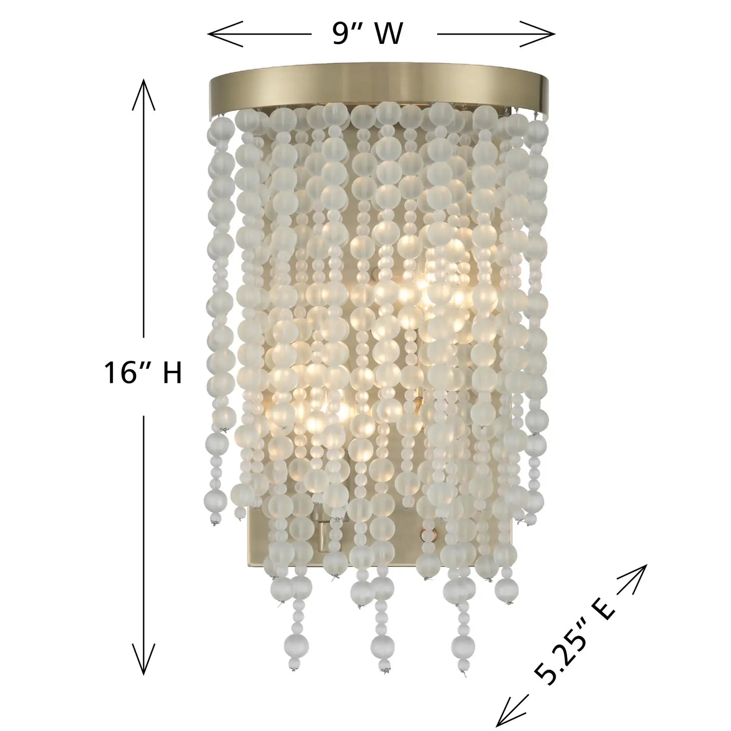 SAVOY HOUSE, JEANETTE SCONCE, WALL SCONCES