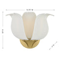 SAVOY HOUSE, ELSIE SCONCE, WALL SCONCES
