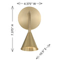 SAVOY HOUSE, PHAROS SCONCE, WALL SCONCES