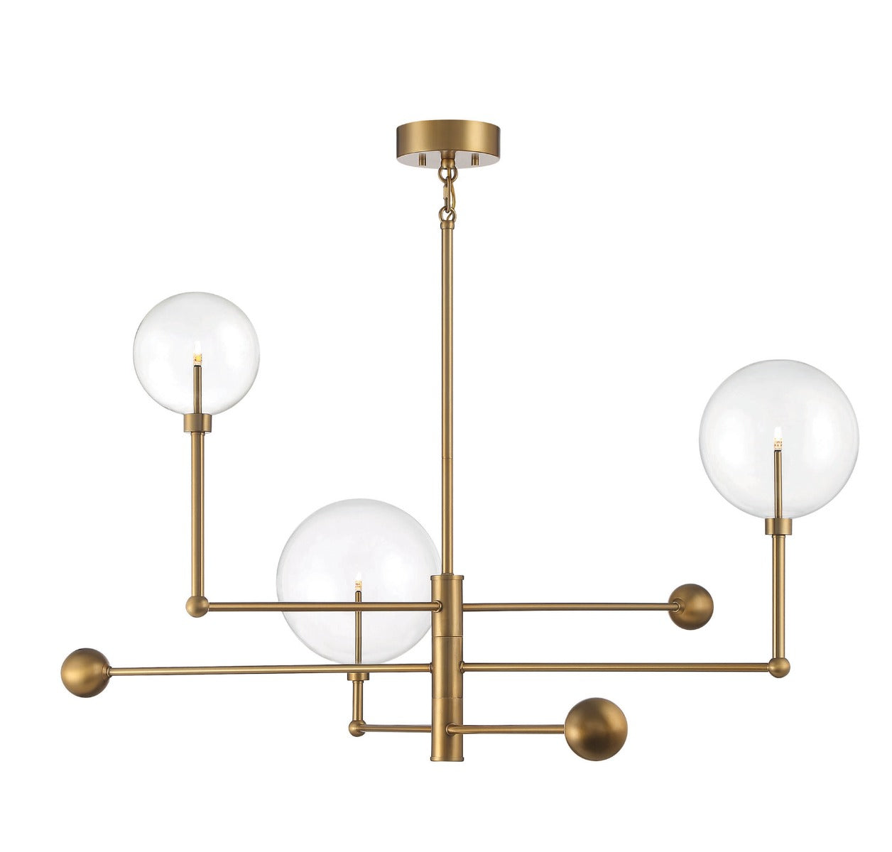 MERIDIAN, MODERN VINTAGE CHANDELIER, CHANDELIER LIGHT
