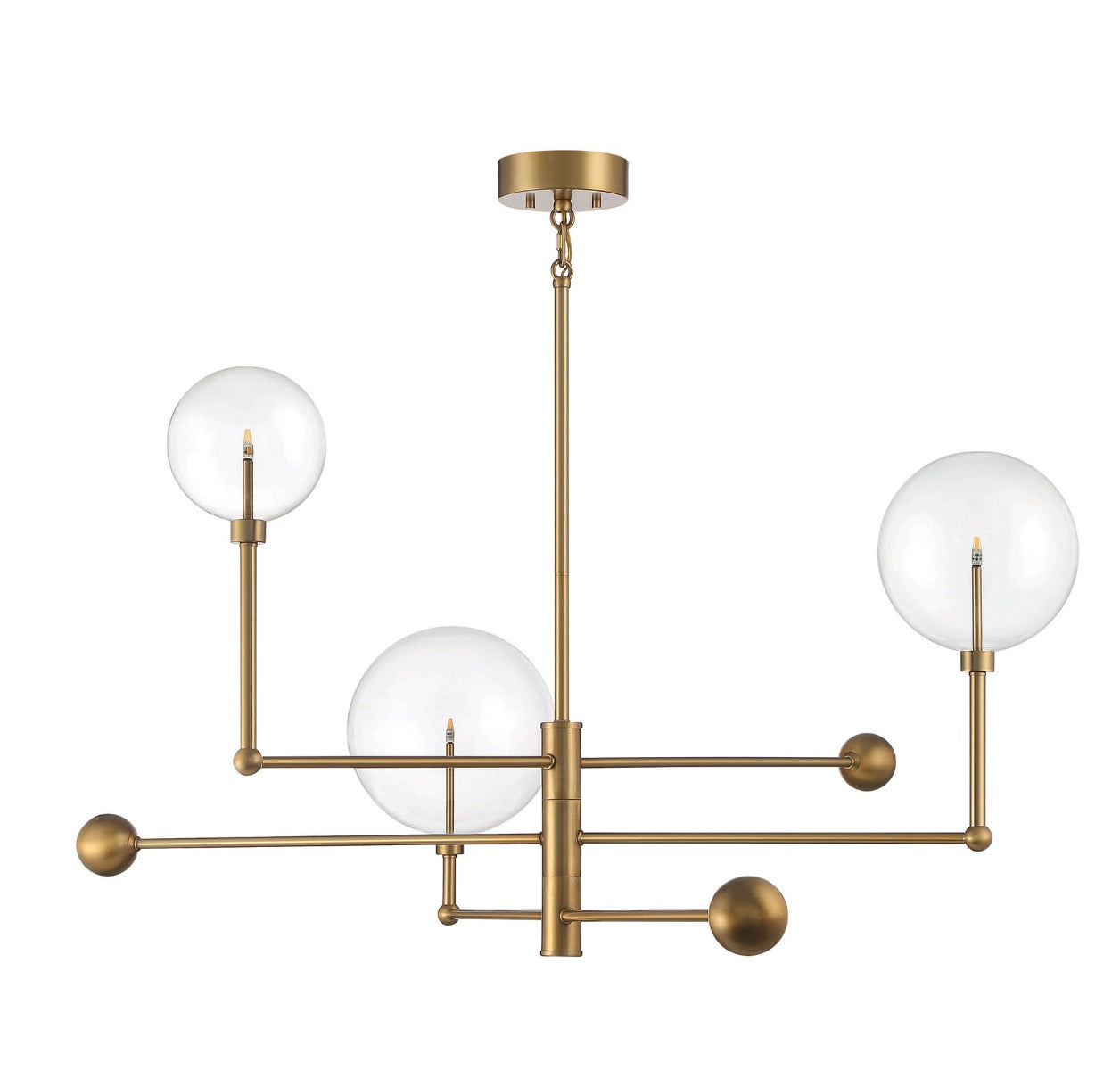 MERIDIAN, MODERN VINTAGE CHANDELIER, CHANDELIER LIGHT
