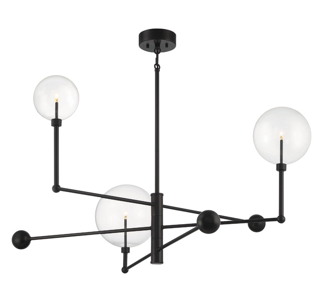 MERIDIAN, MODERN VINTAGE CHANDELIER, CHANDELIER LIGHT