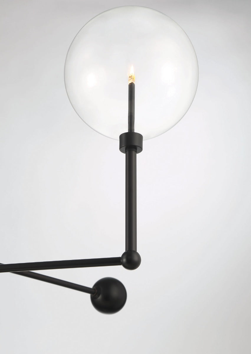 MERIDIAN, MODERN VINTAGE CHANDELIER, CHANDELIER LIGHT