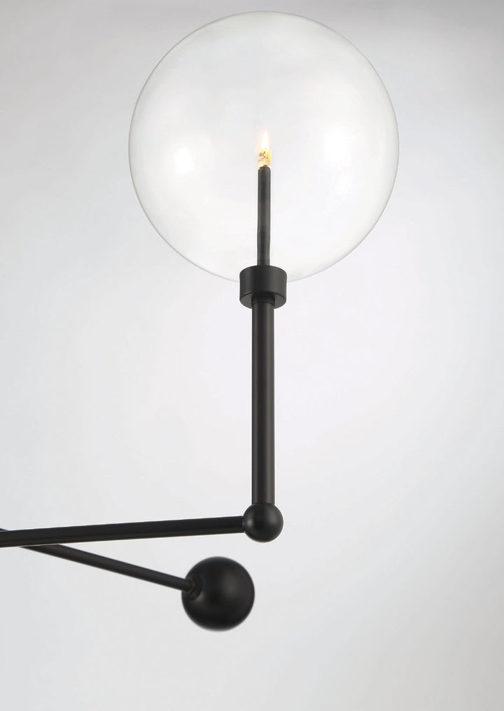 MERIDIAN, MODERN VINTAGE CHANDELIER, CHANDELIER LIGHT