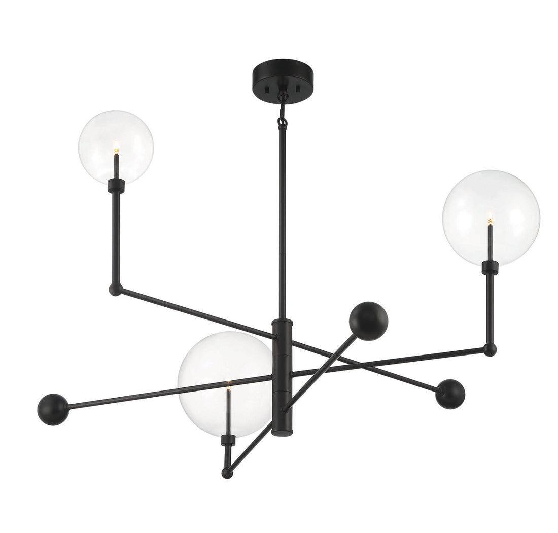 MERIDIAN, MODERN VINTAGE CHANDELIER, CHANDELIER LIGHT