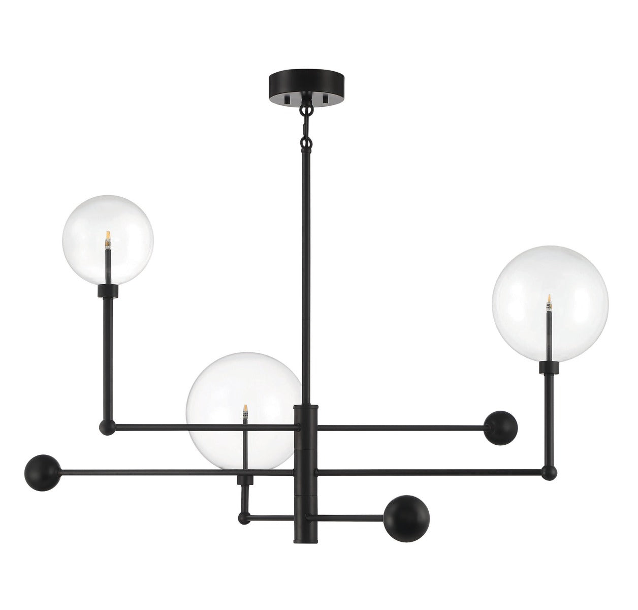 MERIDIAN, MODERN VINTAGE CHANDELIER, CHANDELIER LIGHT