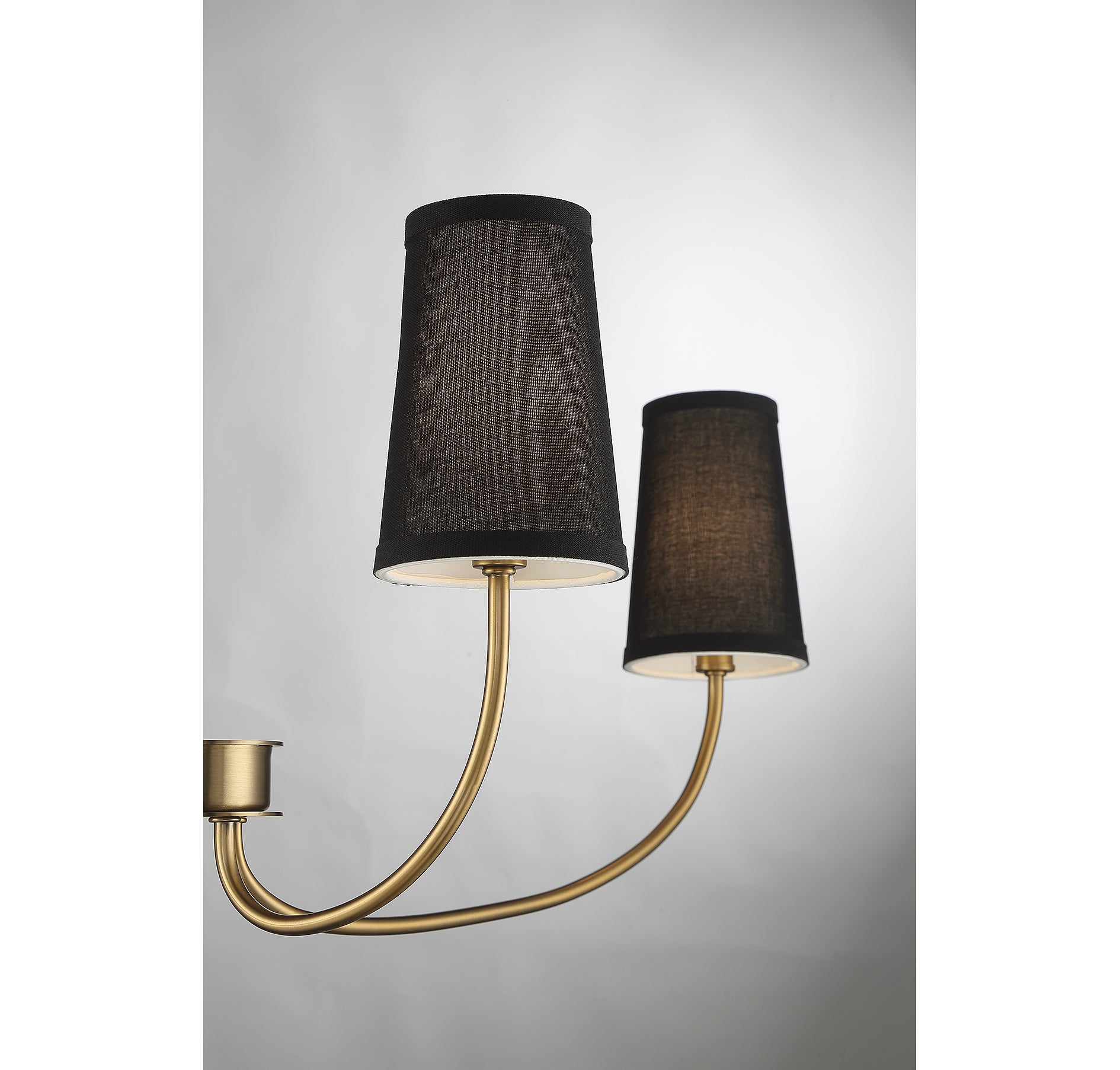 MERIDIAN, SCANDINAVIAN NATURAL BRASS CHANDELIER, CHANDELIER LIGHT