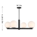 MERIDIAN, MODERN CHANDELIER, CHANDELIER LIGHT