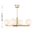 MERIDIAN, MODERN CHANDELIER, CHANDELIER LIGHT