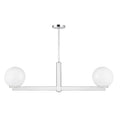 MERIDIAN, MODERN LINEAR CHANDELIER, LINEAR LIGHT