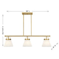 MERIDIAN, SCANDINAVIAN LINEAR CHANDELIER, LINEAR LIGHT
