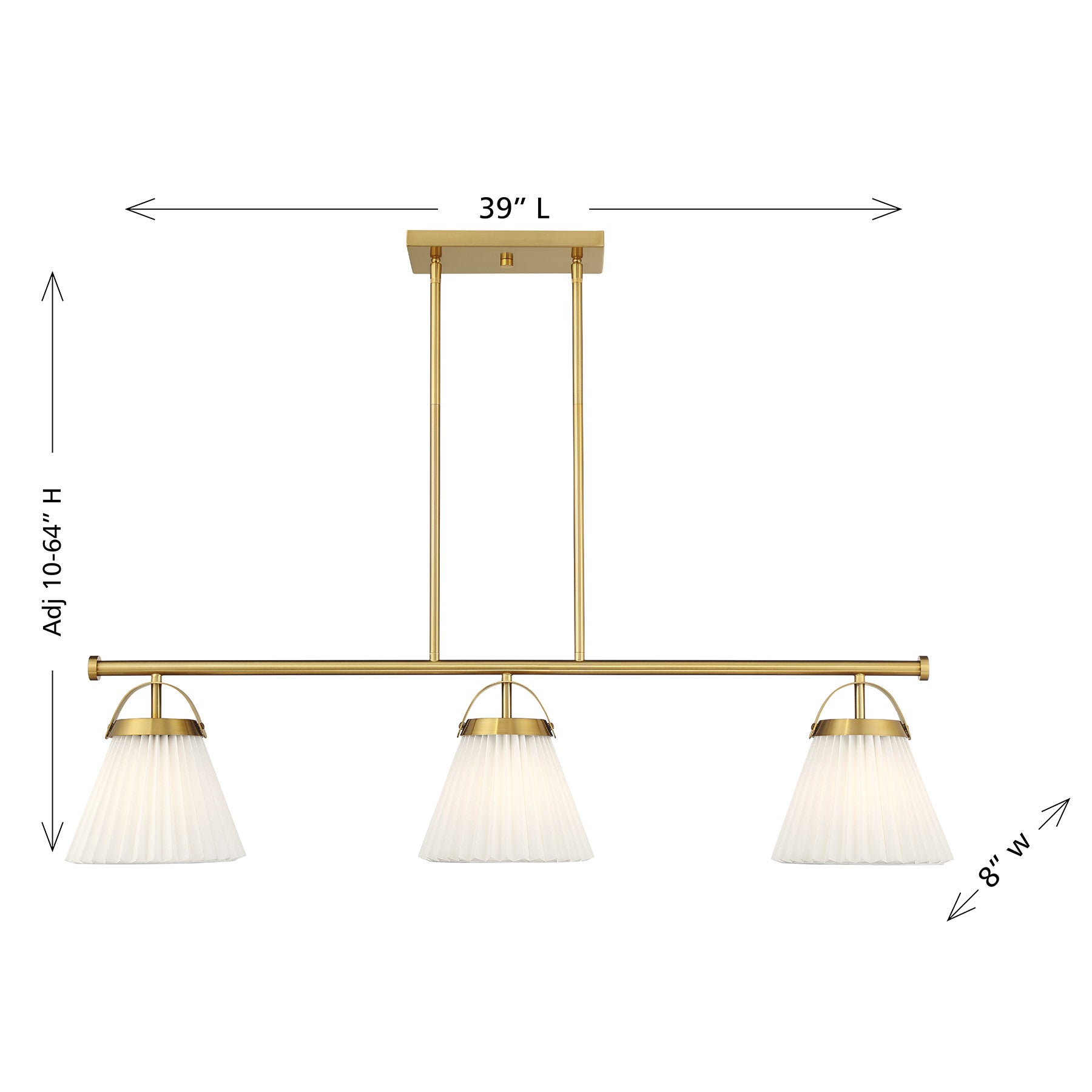 MERIDIAN, SCANDINAVIAN LINEAR CHANDELIER, LINEAR LIGHT