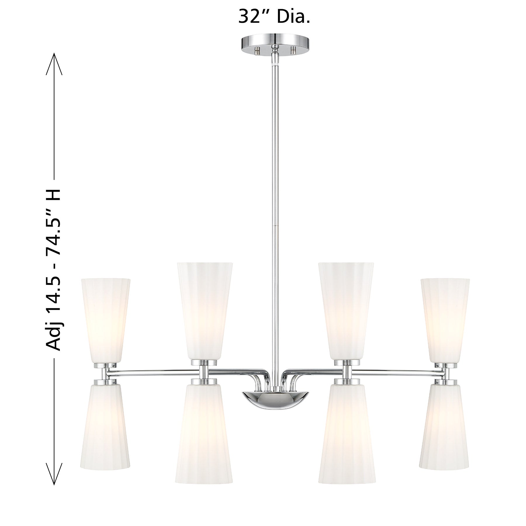 MERIDIAN, CONTEMPORARY CHANDELIER, CHANDELIER LIGHT