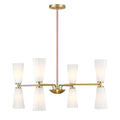 MERIDIAN, CONTEMPORARY CHANDELIER, CHANDELIER LIGHT