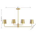 MERIDIAN, CONTEMPORARY LINEAR CHANDELIER, LINEAR LIGHT