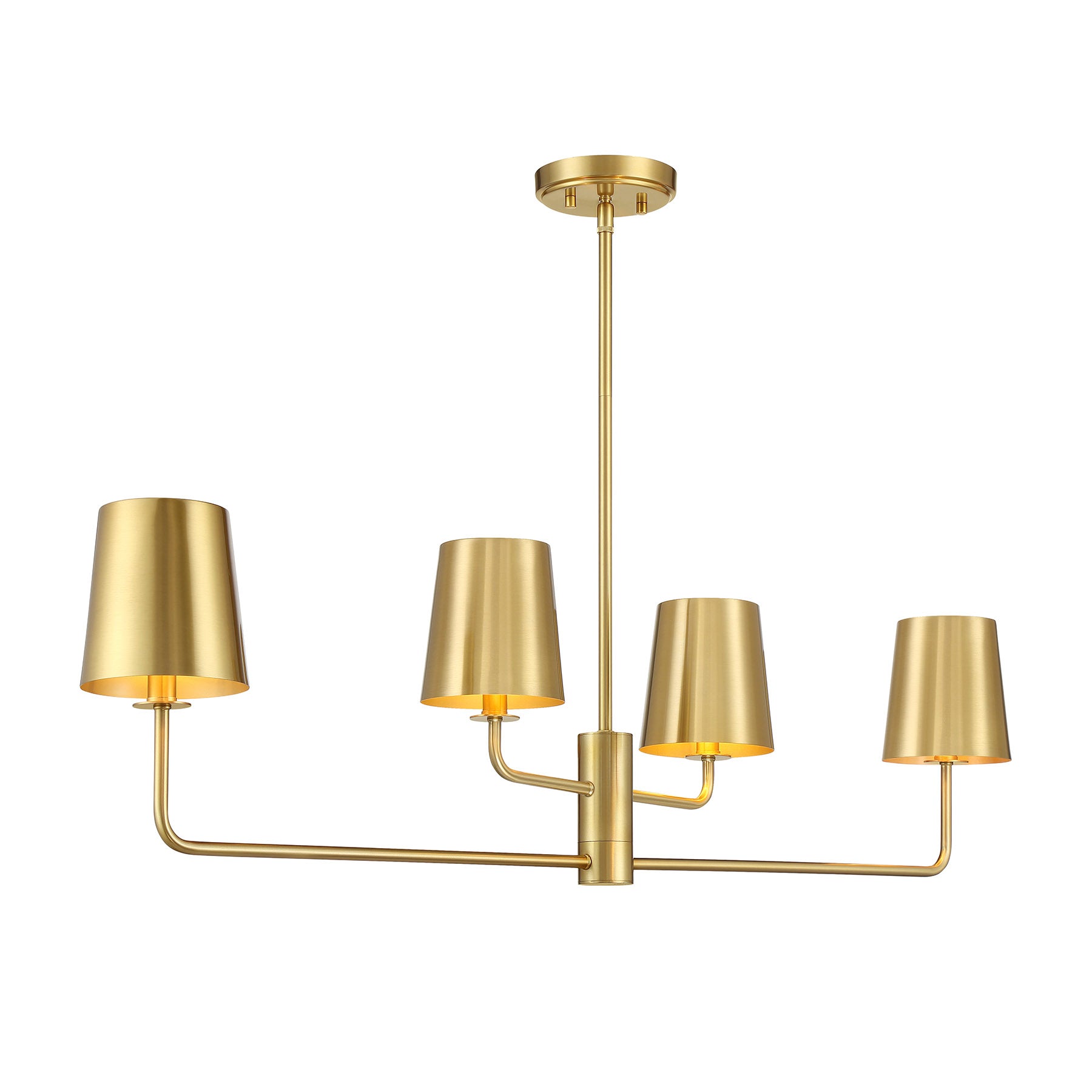 MERIDIAN, CONTEMPORARY LINEAR CHANDELIER, LINEAR LIGHT