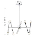 MERIDIAN, CONTEMPORARY CHANDELIER 2, CHANDELIER LIGHT