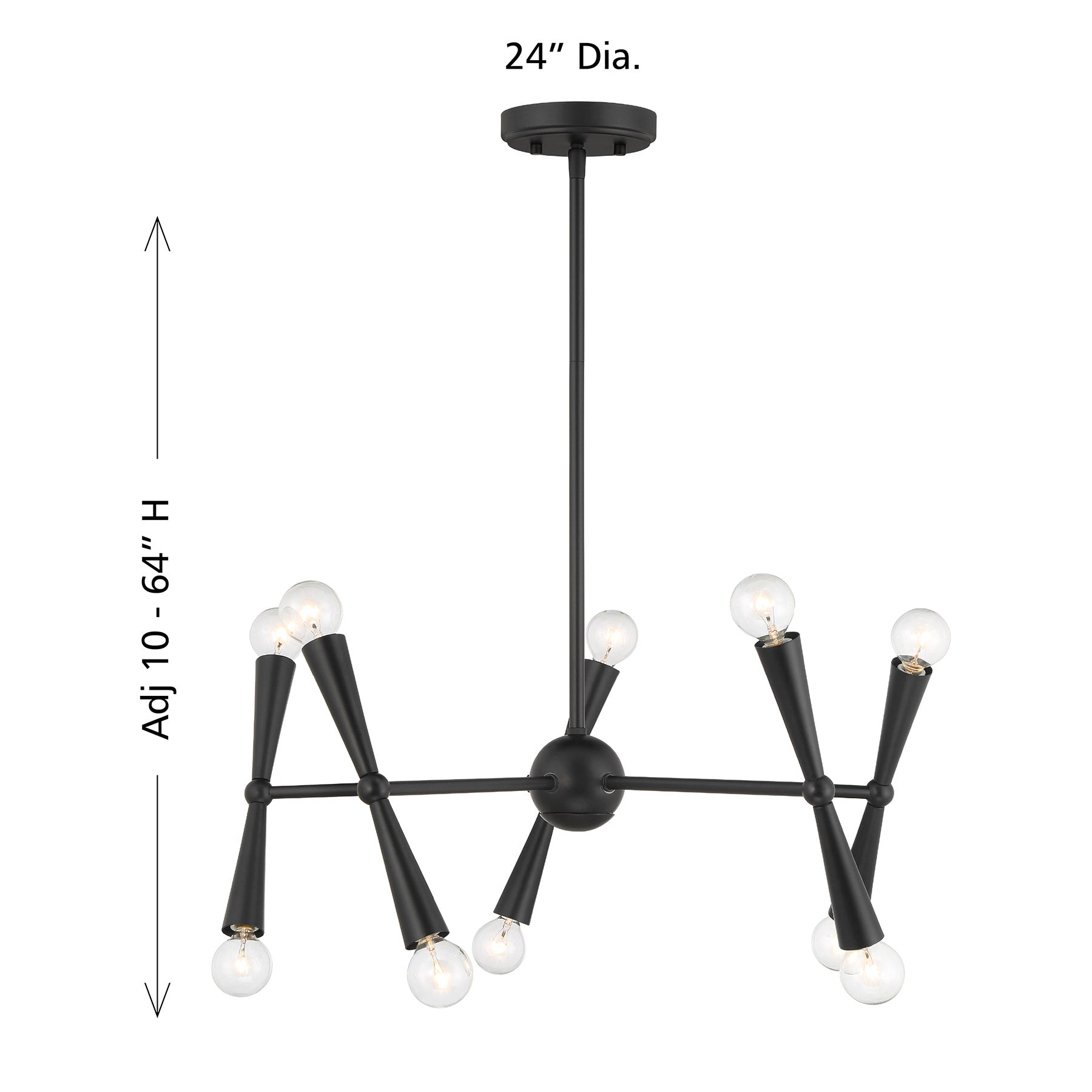 MERIDIAN, CONTEMPORARY CHANDELIER 2, CHANDELIER LIGHT