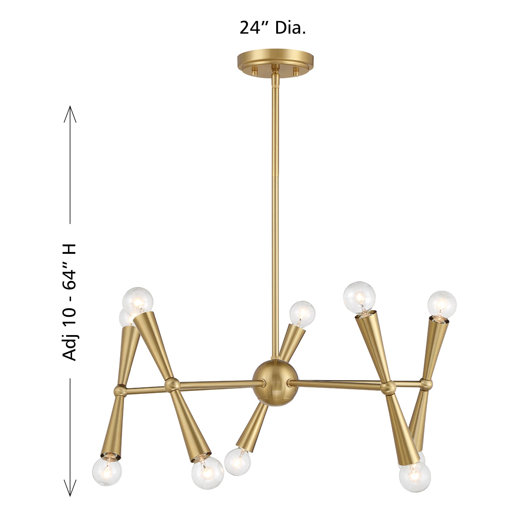MERIDIAN, CONTEMPORARY CHANDELIER 2, CHANDELIER LIGHT