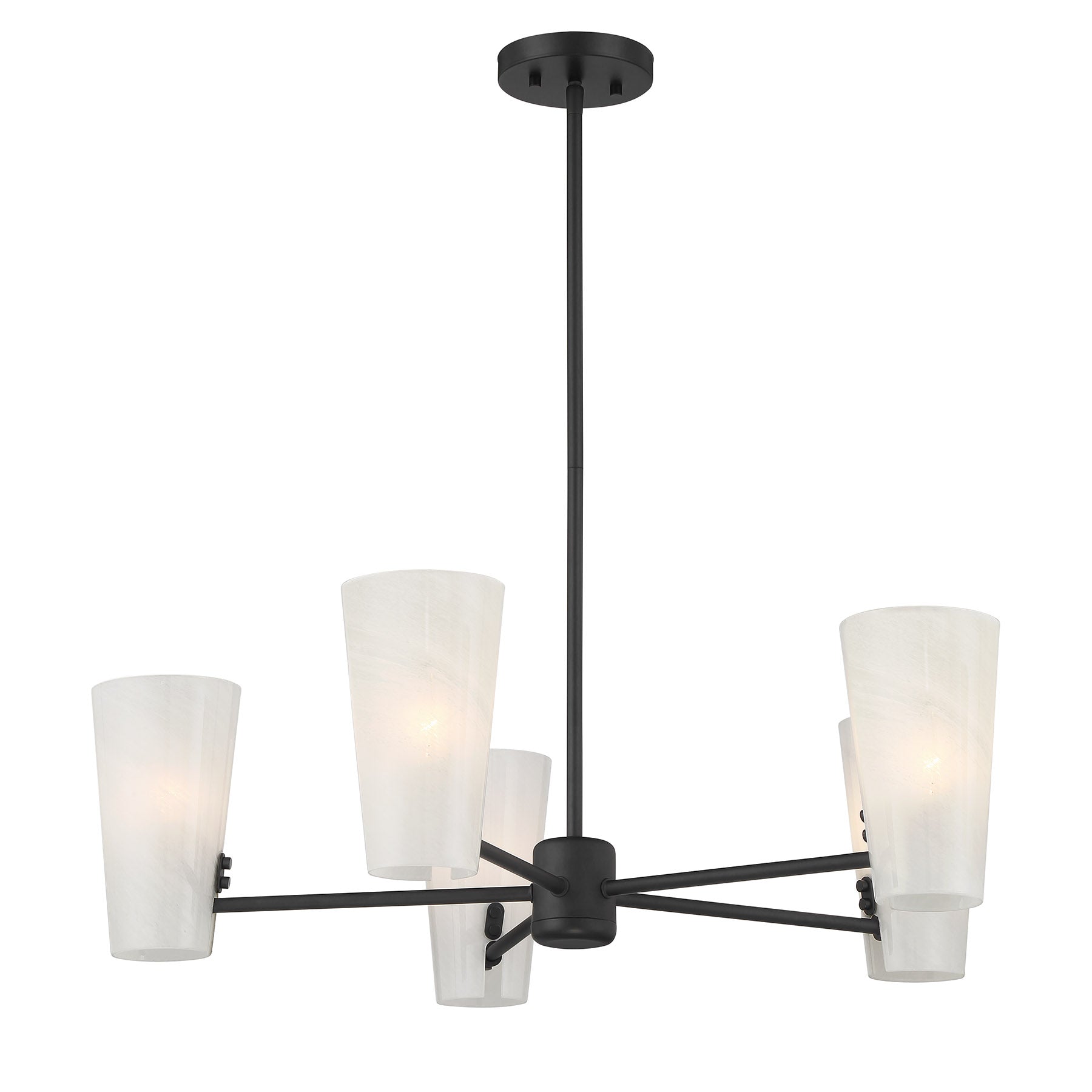 MERIDIAN, MID-CENTURY MODERN CHANDELIER, CHANDELIER LIGHT