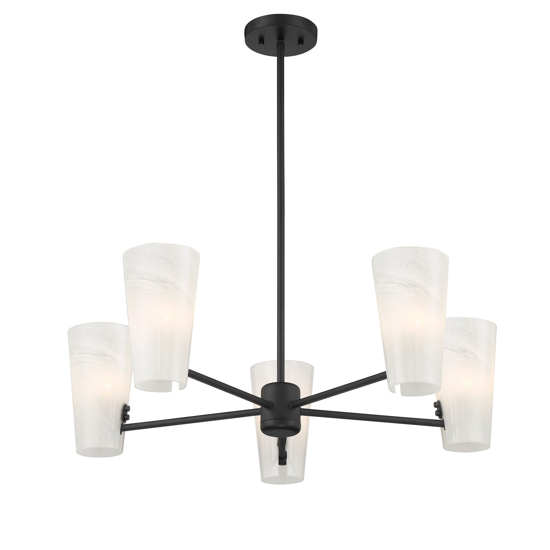 MERIDIAN, MID-CENTURY MODERN CHANDELIER, CHANDELIER LIGHT