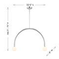 MERIDIAN, CONTEMPORARY CHANDELIER 3, CHANDELIER LIGHT