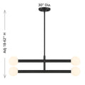 MERIDIAN, CONTEMPORARY CHANDELIER 3, CHANDELIER LIGHT