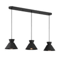 MERIDIAN, MID-CENTURY MODERN LINEAR CHANDELIER, LINEAR LIGHT