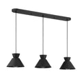 MERIDIAN, MID-CENTURY MODERN LINEAR CHANDELIER, LINEAR LIGHT