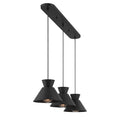 MERIDIAN, MID-CENTURY MODERN LINEAR CHANDELIER, LINEAR LIGHT