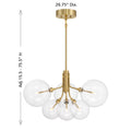 MERIDIAN, CONTEMPORARY CHANDELIER 4, CHANDELIER LIGHT