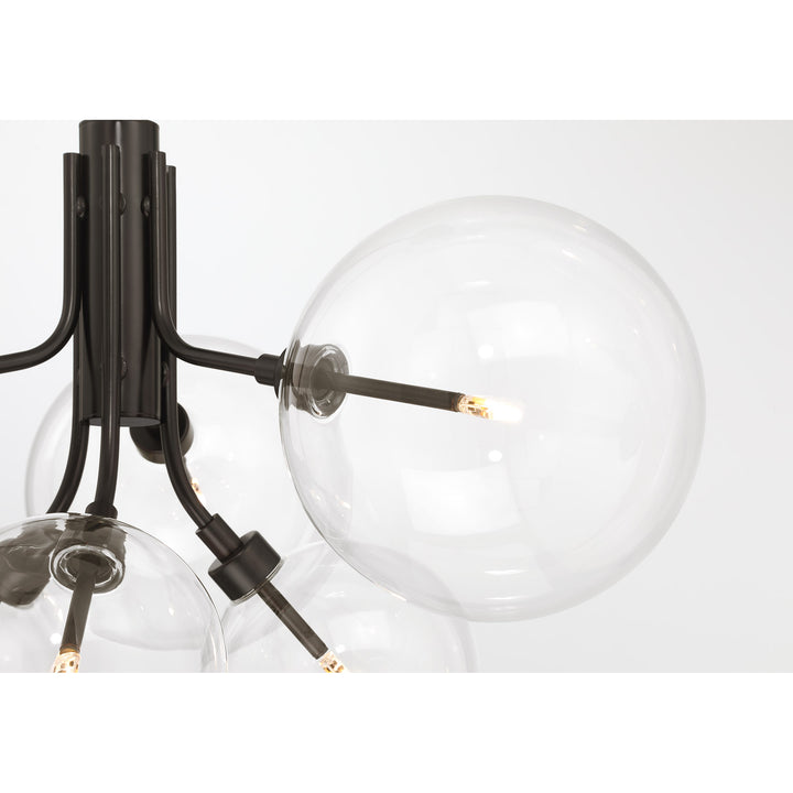 MERIDIAN, CONTEMPORARY CHANDELIER 4, CHANDELIER LIGHT