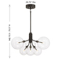 MERIDIAN, CONTEMPORARY CHANDELIER 4, CHANDELIER LIGHT