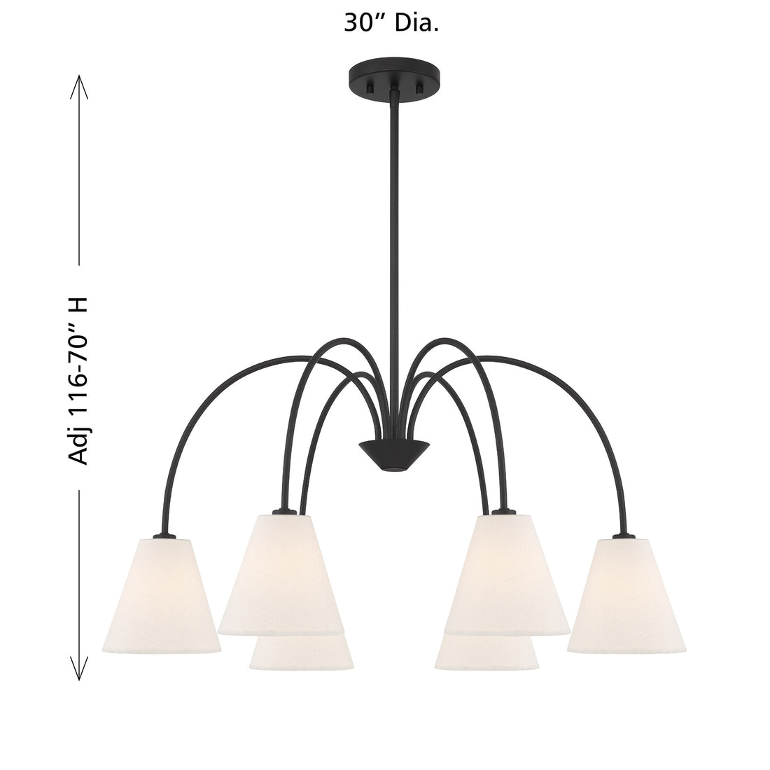 MERIDIAN, MODERN CHANDELIER 2, CHANDELIER LIGHT