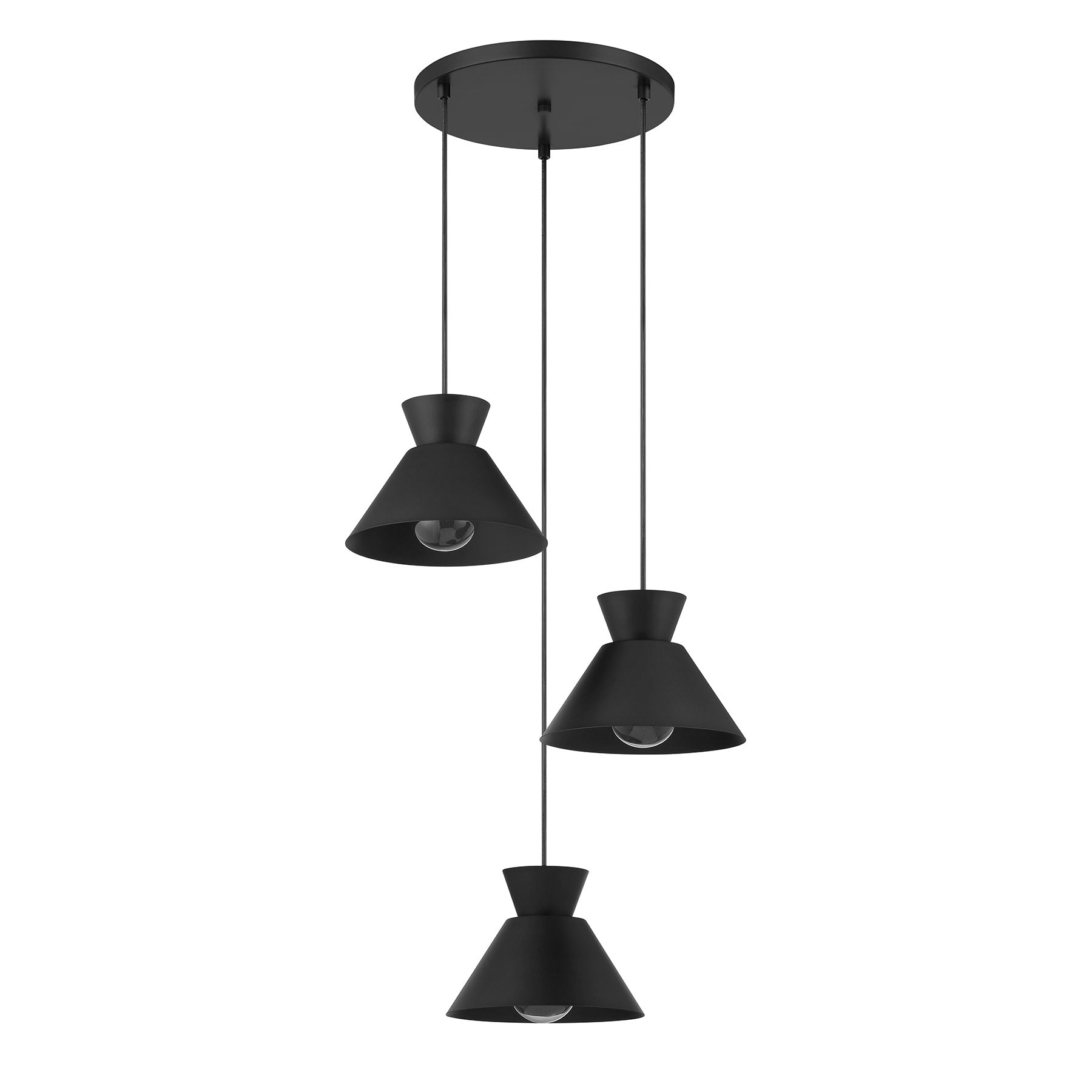 MERIDIAN, MID-CENTURY MODERN CHANDELIER 2, CHANDELIER LIGHT