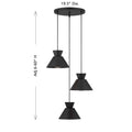 MERIDIAN, MID-CENTURY MODERN CHANDELIER 2, CHANDELIER LIGHT