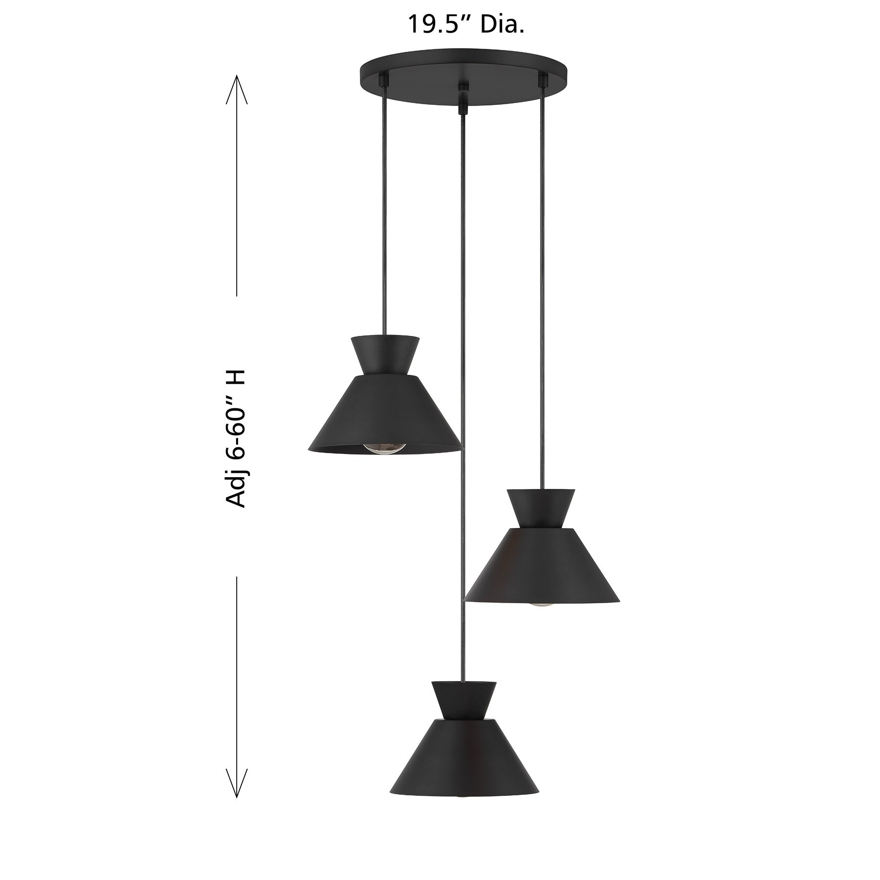 MERIDIAN, MID-CENTURY MODERN CHANDELIER 2, CHANDELIER LIGHT