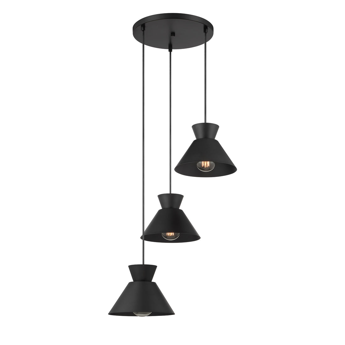 MERIDIAN, MID-CENTURY MODERN CHANDELIER 2, CHANDELIER LIGHT