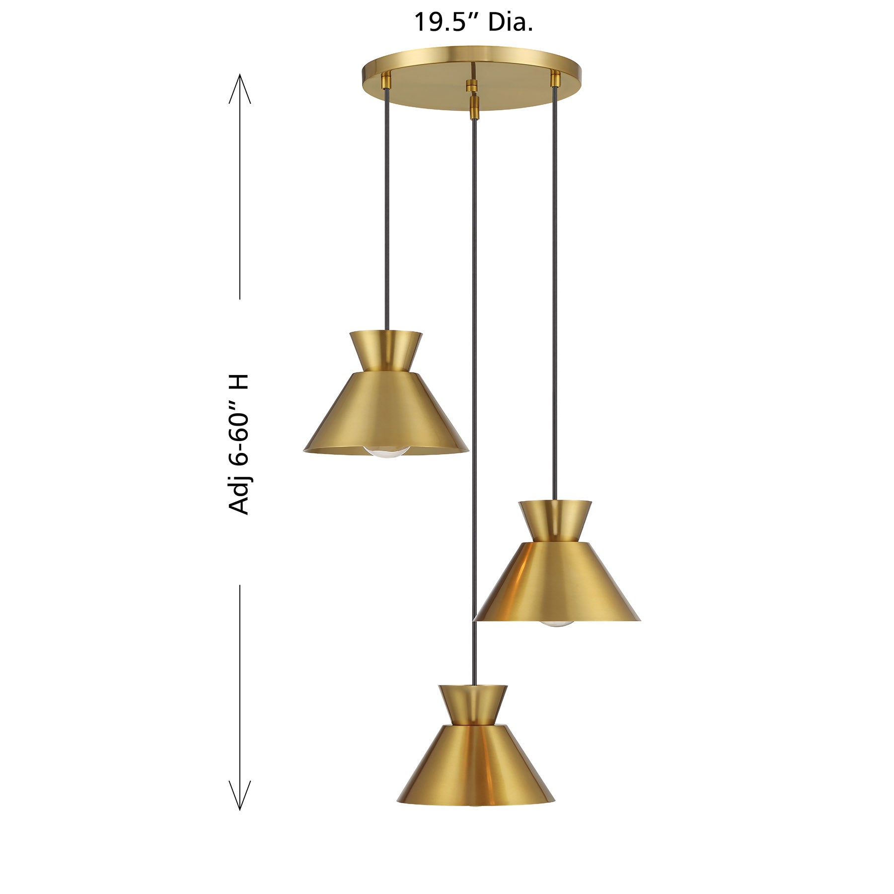 MERIDIAN, MID-CENTURY MODERN CHANDELIER 2, CHANDELIER LIGHT