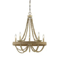 MERIDIAN, BOHEMIAN SHABBY CHIC CHANDELIER, CHANDELIER LIGHT