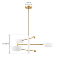 MERIDIAN, CONTEMPORARY CHANDELIER 6, CHANDELIER LIGHT