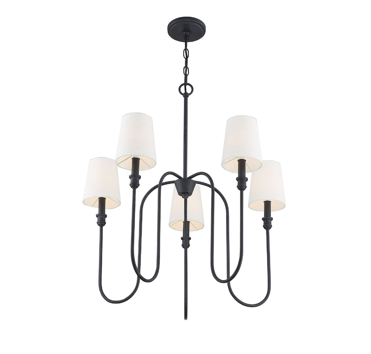 MERIDIAN, TRADITIONAL MODERN CHANDELIER, CHANDELIER LIGHT