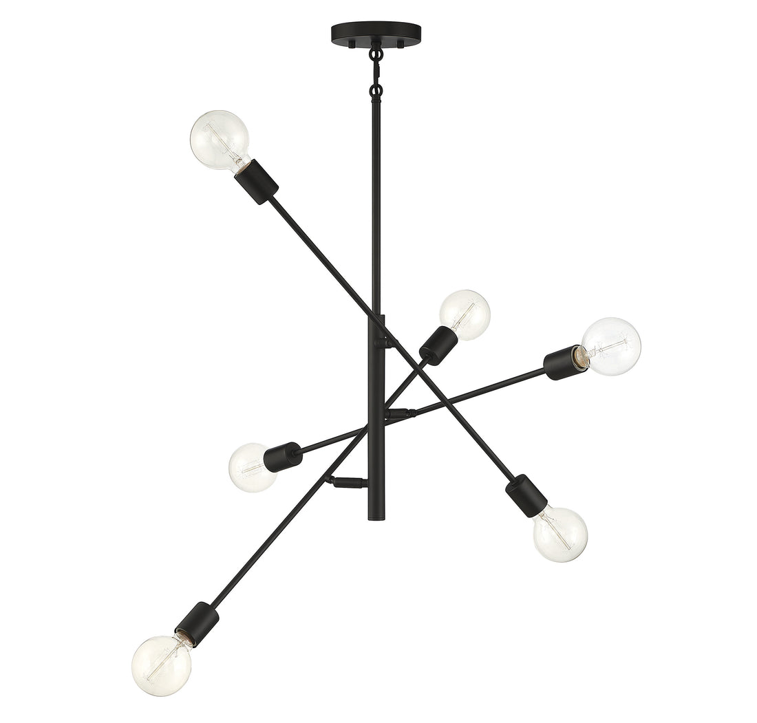 MERIDIAN, CONTEMPORARY CHANDELIER 8, CHANDELIER LIGHT