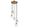 MERIDIAN, MID-CENTURY MODERN CONTEMPORARY CHANDELIER, CHANDELIER LIGHT